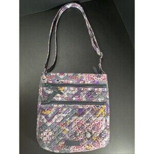 Vera Bradley Disney Mickeys Sweet Treats Triple Zip Hipster Crossbody Bag Cute!